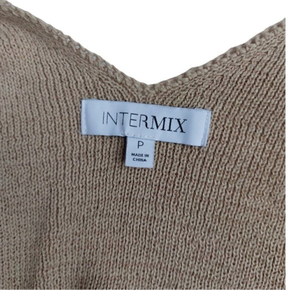 INTERMIX Felicity Button Front Cami Top - Picture 6 of 7